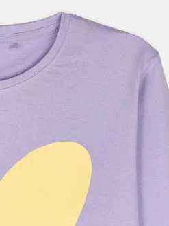 GATE Bawełniana koszulka z nadrukiem|Dzieci Dziewczynki·Koszulki I Topy