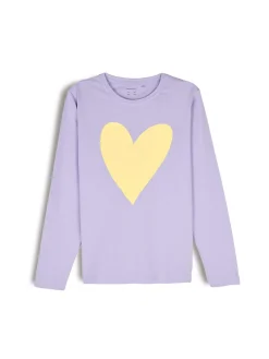 GATE Bawełniana koszulka z nadrukiem|Dzieci Dziewczynki·Koszulki I Topy