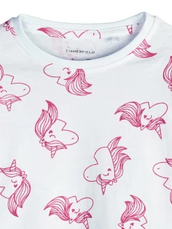 GATE Bawełniana koszulka z nadrukiem|Dzieci Dziewczynki·Koszulki I Topy