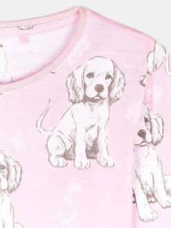 GATE Bawełniana koszulka z nadrukiem|Dzieci Dziewczynki·Koszulki I Topy