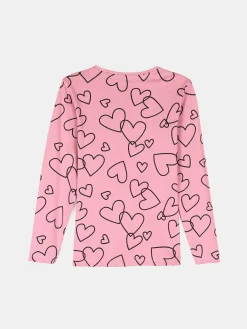 GATE Bawełniana koszulka z nadrukiem|Dzieci Dziewczynki·Koszulki I Topy