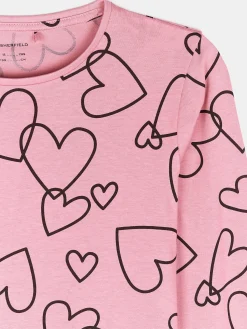 GATE Bawełniana koszulka z nadrukiem|Dzieci Dziewczynki·Koszulki I Topy