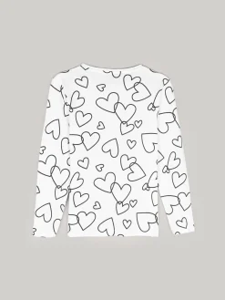 GATE Bawełniana koszulka z nadrukiem|Dzieci Dziewczynki·Koszulki I Topy