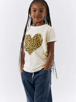 GATE Bawełniana koszulka z nadrukiem|Dzieci Dziewczynki·Koszulki I Topy