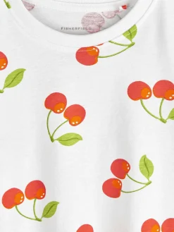 GATE Bawełniana koszulka z nadrukiem|Dzieci Dziewczynki·Koszulki I Topy