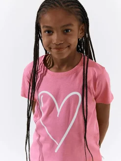 GATE Bawełniana koszulka z nadrukiem|Dzieci Dziewczynki·Koszulki I Topy