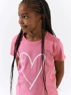 GATE Bawełniana koszulka z nadrukiem|Dzieci Dziewczynki·Koszulki I Topy