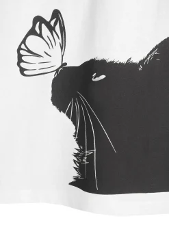 GATE Bawełniana koszulka z nadrukiem|Dzieci Dziewczynki·Koszulki I Topy