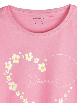 GATE Bawełniana koszulka z nadrukiem|Dzieci Dziewczynki·Koszulki I Topy