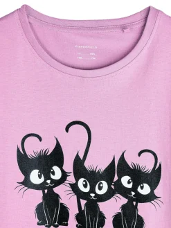 GATE Bawełniana koszulka z nadrukiem|Dzieci Dziewczynki·Koszulki I Topy