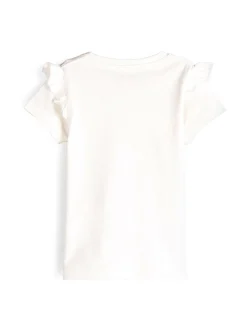 GATE Bawełniana koszulka z nadrukiem|Dzieci Dziewczynki·Koszulki I Topy