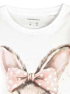 GATE Bawełniana koszulka z nadrukiem|Dzieci Dziewczynki·Koszulki I Topy