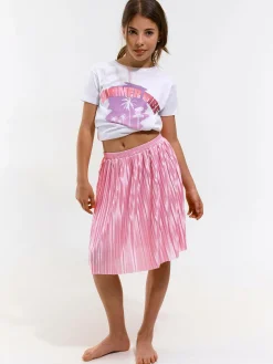 GATE Bawełniana koszulka z nadrukiem|Dzieci Dziewczynki·Koszulki I Topy