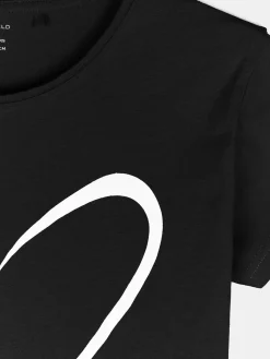 GATE Bawełniana koszulka z nadrukiem|Dzieci Dziewczynki·Koszulki I Topy