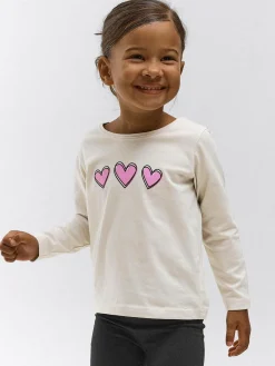 GATE Bawełniana koszulka z nadrukiem|Dzieci Dziewczynki·Koszulki I Topy