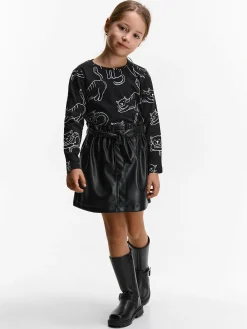 GATE Bawełniana koszulka z nadrukiem|Dzieci Dziewczynki·Koszulki I Topy