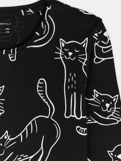 GATE Bawełniana koszulka z nadrukiem|Dzieci Dziewczynki·Koszulki I Topy