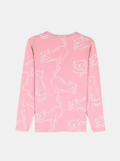 GATE Bawełniana koszulka z nadrukiem|Dzieci Dziewczynki·Koszulki I Topy