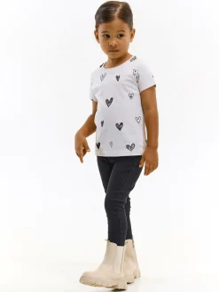 GATE Bawełniana koszulka z nadrukiem|Dzieci Dziewczynki·Koszulki I Topy