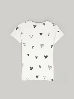 GATE Bawełniana koszulka z nadrukiem|Dzieci Dziewczynki·Koszulki I Topy