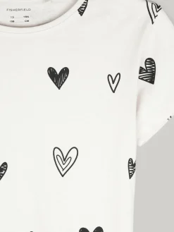 GATE Bawełniana koszulka z nadrukiem|Dzieci Dziewczynki·Koszulki I Topy