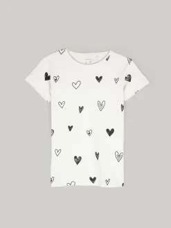 GATE Bawełniana koszulka z nadrukiem|Dzieci Dziewczynki·Koszulki I Topy