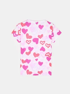 GATE Bawełniana koszulka z nadrukiem|Dzieci Dziewczynki·Koszulki I Topy