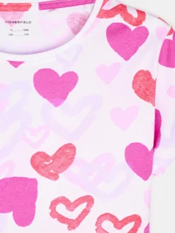 GATE Bawełniana koszulka z nadrukiem|Dzieci Dziewczynki·Koszulki I Topy