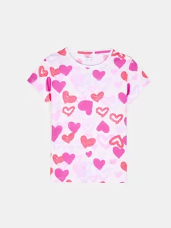 GATE Bawełniana koszulka z nadrukiem|Dzieci Dziewczynki·Koszulki I Topy