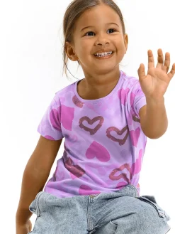 GATE Bawełniana koszulka z nadrukiem|Dzieci Dziewczynki·Koszulki I Topy