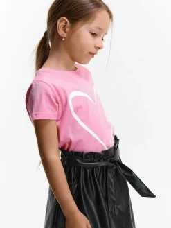 GATE Bawełniana koszulka z nadrukiem|Dzieci Dziewczynki·Koszulki I Topy