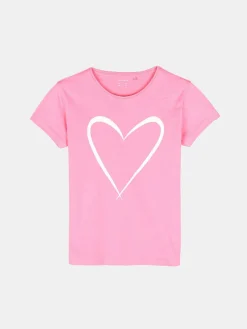 GATE Bawełniana koszulka z nadrukiem|Dzieci Dziewczynki·Koszulki I Topy