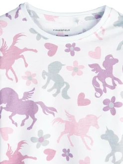 GATE Bawełniana koszulka z nadrukiem|Dzieci Dziewczynki·Koszulki I Topy