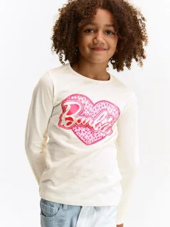 GATE Bawełniana koszulka z nadrukiem|Dzieci Dziewczynki·Koszulki I Topy