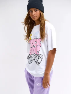 GATE Bawełniana koszulka z nadrukiem|Dzieci Dziewczynki·Koszulki I Topy