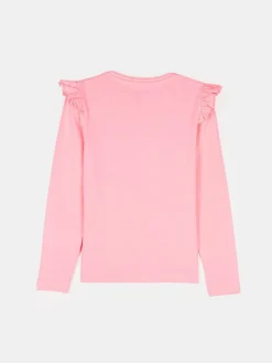 GATE Bawełniana koszulka z nadrukiem|Dzieci Dziewczynki·Koszulki I Topy