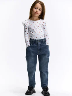 GATE Bawełniana koszulka z nadrukiem|Dzieci Dziewczynki·Koszulki I Topy