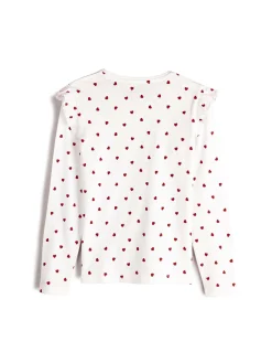 GATE Bawełniana koszulka z nadrukiem|Dzieci Dziewczynki·Koszulki I Topy