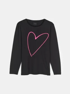 GATE Bawełniana koszulka z nadrukiem|Dzieci Dziewczynki·Koszulki I Topy