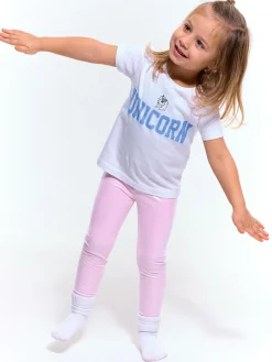 GATE Bawełniana koszulka z nadrukiem|Dzieci Dziewczynki·Koszulki I Topy