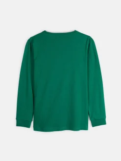 GATE Bawełniana koszulka z nadrukiem|Dzieci Dziewczynki·Koszulki I Topy