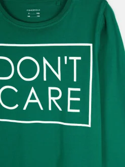 GATE Bawełniana koszulka z nadrukiem|Dzieci Dziewczynki·Koszulki I Topy