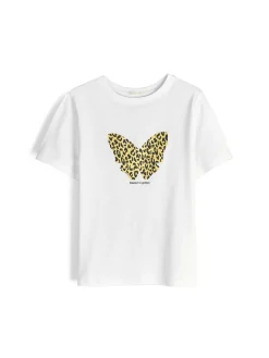 GATE Bawełniana koszulka z nadrukiem| Koszulki I Topy·Koszulki|Koszulki I Topy·Koszulki Z Nadrukiem