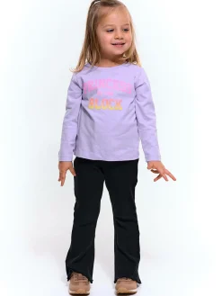 GATE Bawełniana koszulka z napisem|Dzieci Dziewczynki·Ostatnie Sztuki Ubrania Dla Dziewczynek|Dziewczynki·Koszulki I Topy