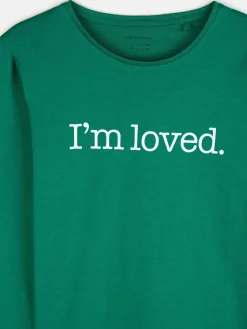 GATE Bawełniana koszulka z napisem|Dzieci Dziewczynki·Ostatnie Sztuki Ubrania Dla Dziewczynek|Dziewczynki·Koszulki I Topy