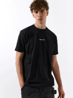 GATE Bawełniana koszulka z napisem| Koszulki·Koszulki ☀️|Koszulki·Koszulki Z Nadrukiem