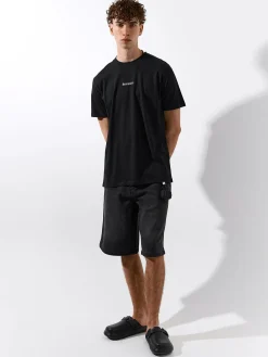 GATE Bawełniana koszulka z napisem| Koszulki·Koszulki ☀️|Koszulki·Koszulki Z Nadrukiem