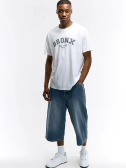 GATE Bawełniana koszulka z napisem| Koszulki·Koszulki ☀️|Koszulki·Koszulki Z Nadrukiem