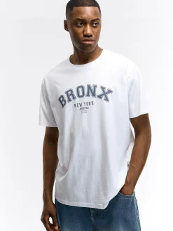 GATE Bawełniana koszulka z napisem| Koszulki·Koszulki ☀️|Koszulki·Koszulki Z Nadrukiem