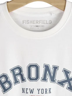 GATE Bawełniana koszulka z napisem| Koszulki·Koszulki ☀️|Koszulki·Koszulki Z Nadrukiem